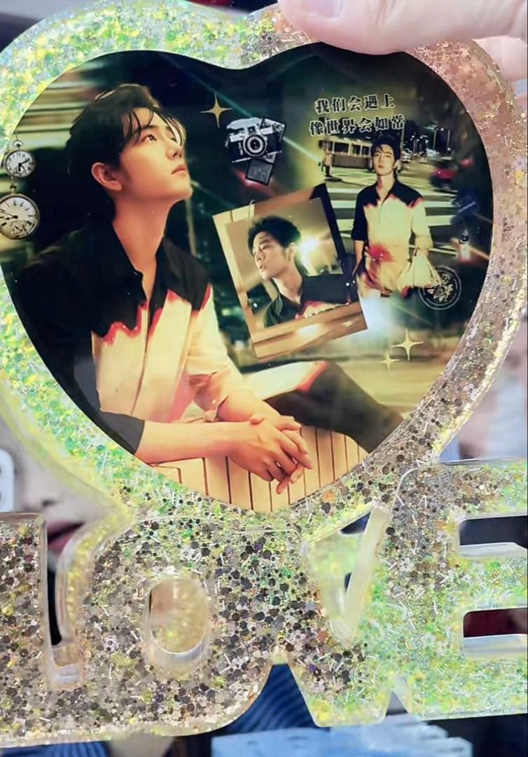 新作 肖戦 超大Loveスタンド　置物 8点セット❣️確認用❣️0108