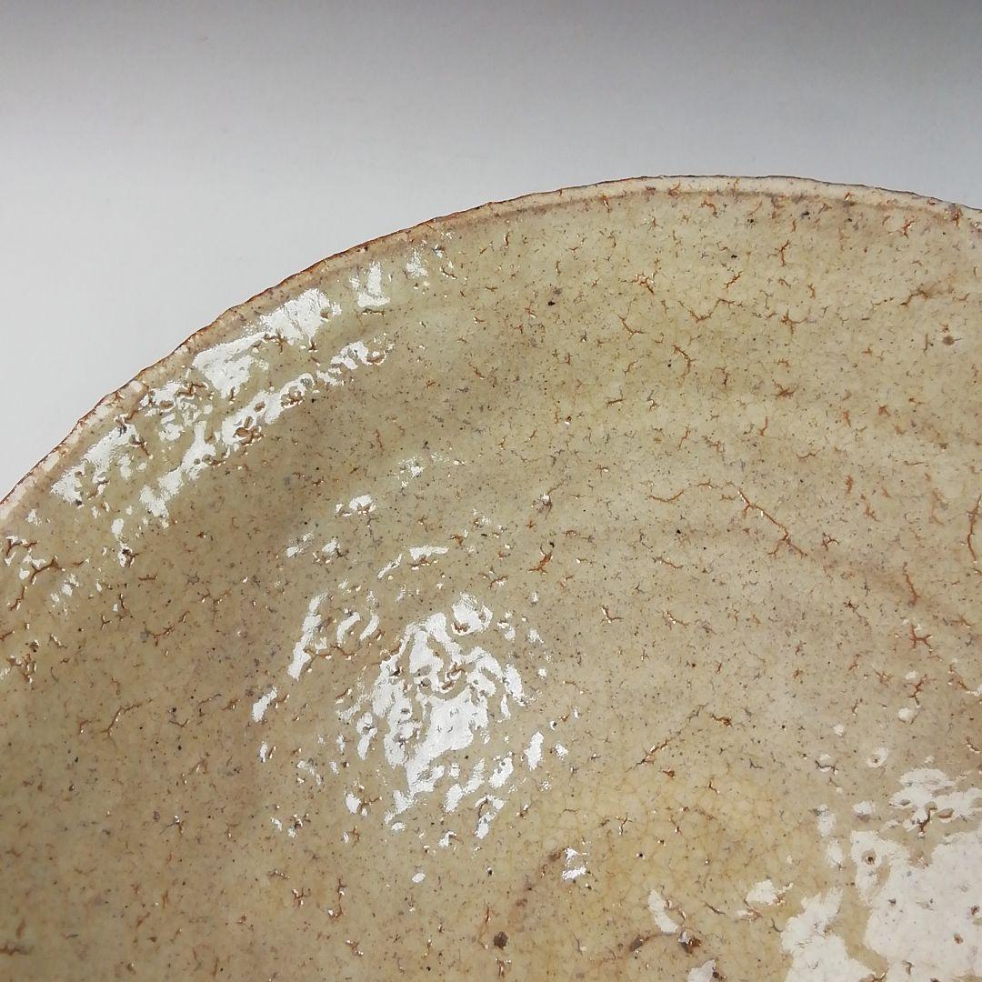 Ｔ３８　茶碗　『萩焼』『平茶碗』『大野瑞峰造』　共箱　抹茶碗　茶道具