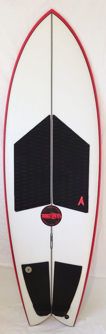 JS　レッドバロン　5'7　FCS2　ツインフィン　キールフィン2セット付