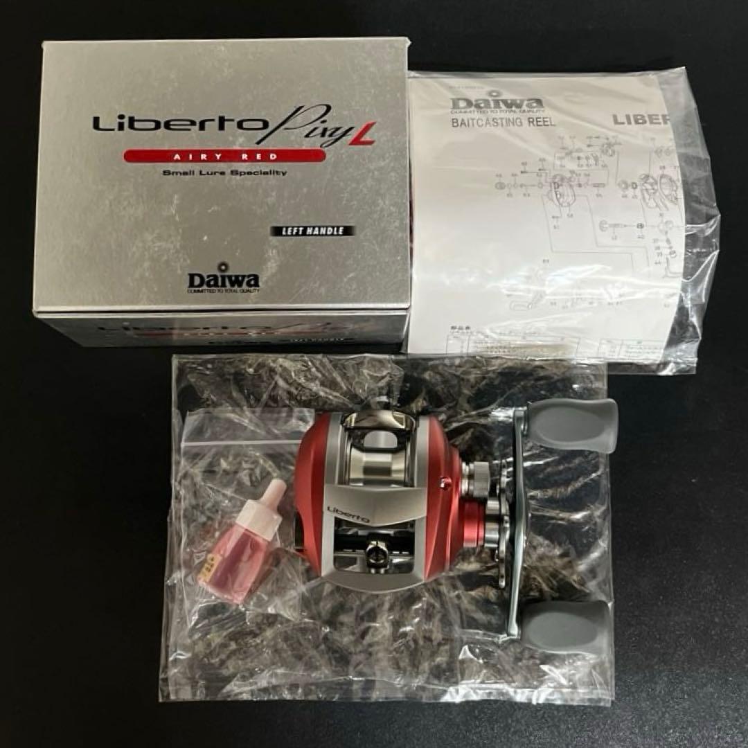 廃盤 新品 ダイワ リベルトピクシー エアリーレッド レフトハンドル