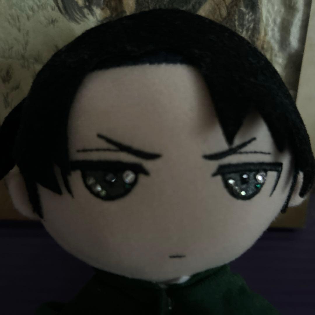 難あり。進撃の巨人　リヴァイ　ぬいぐるみストラップ