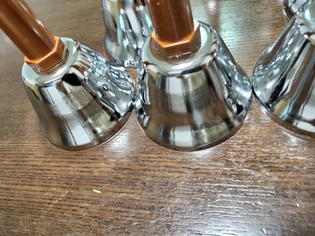 まる様【美品・一部新品】ウチダ　ミュージックベル　MB-S 23音組　ハンドベル