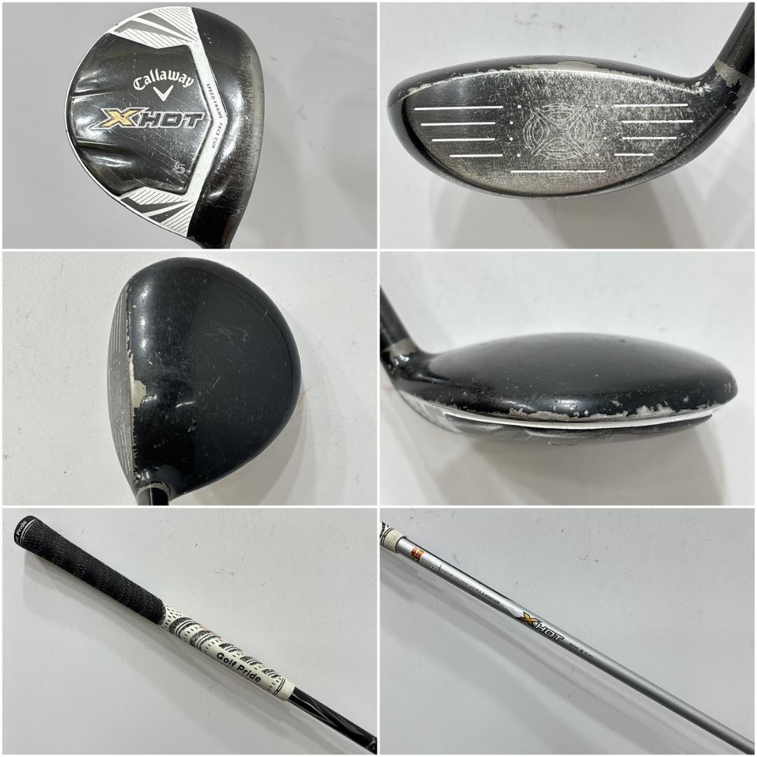 メンズ右利き初心者用　キャロウェイ　X　HOT　ゴルフクラブセット　W-2629