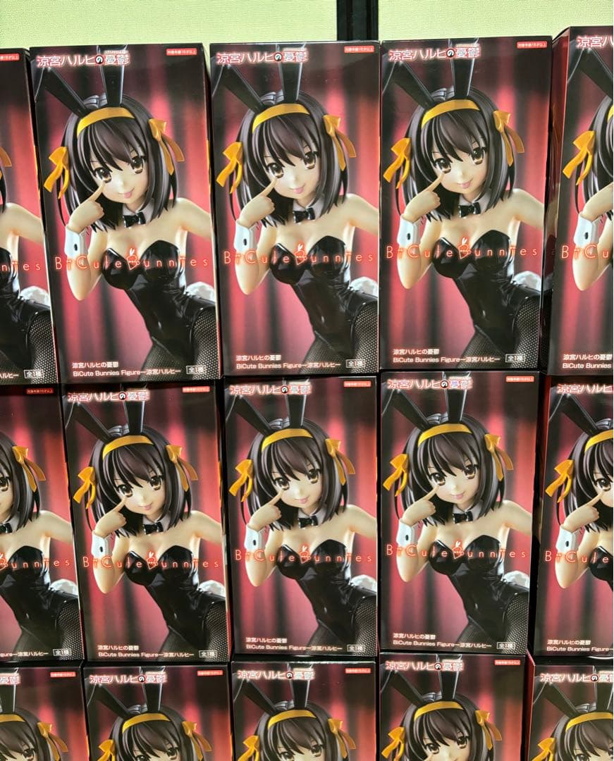 涼宮ハルヒ　フィギュア　バニー　28個セット まとめ売り