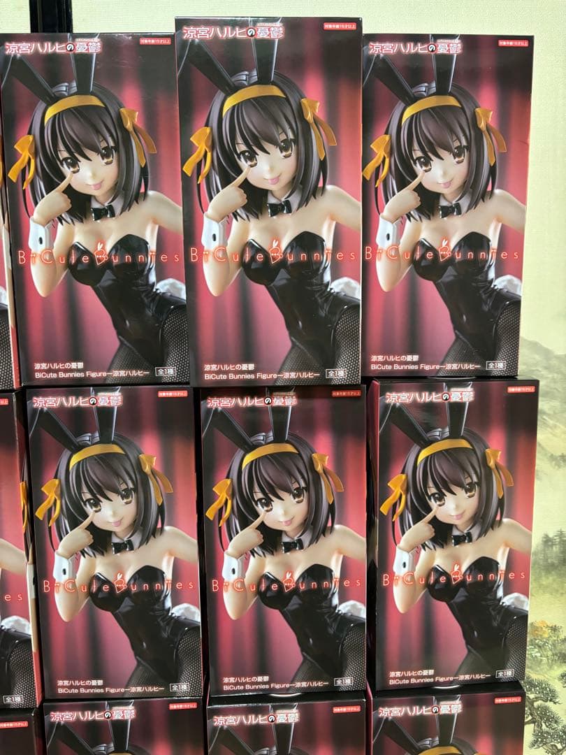 涼宮ハルヒ　フィギュア　バニー　28個セット まとめ売り