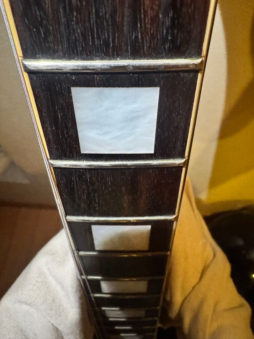 レスポール　カスタム　エレキギター ブラック 音出し確認済み samick