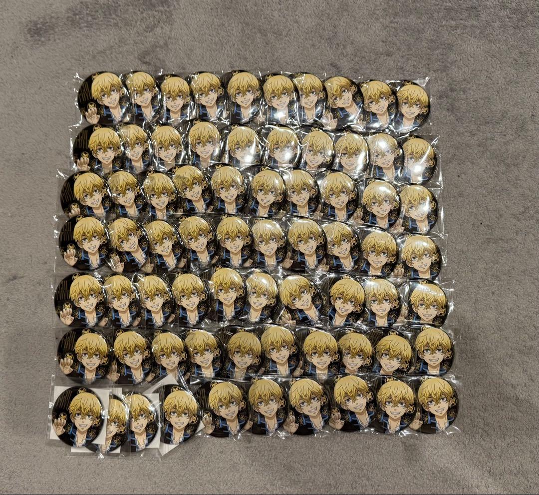 東京リベンジャーズ まるくじ缶バッジ 松野千冬70個