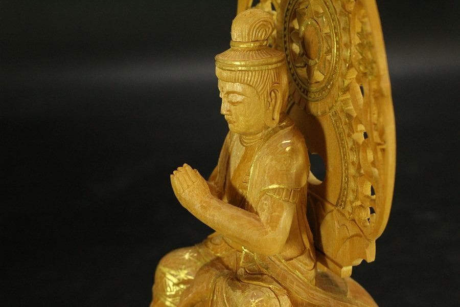 仏教美術 大日如来像 普賢菩薩 文殊菩薩 三体(ZE475)