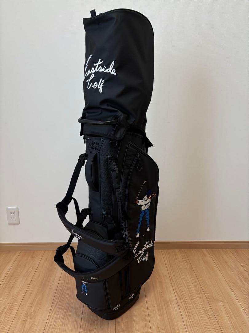 正規品　イーストサイドゴルフ　キャディバック2025ブラック