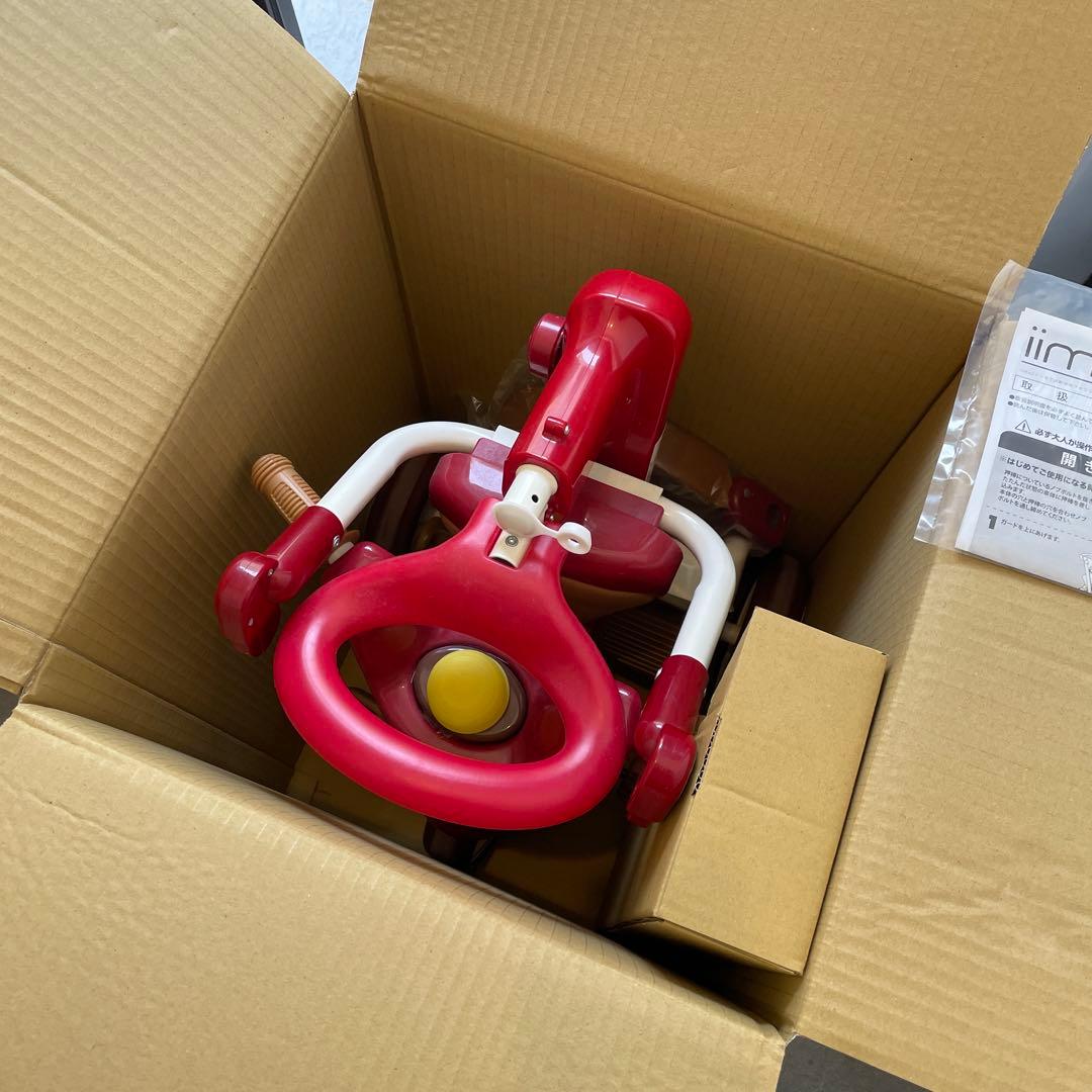 iiimo 三輪車 赤と白