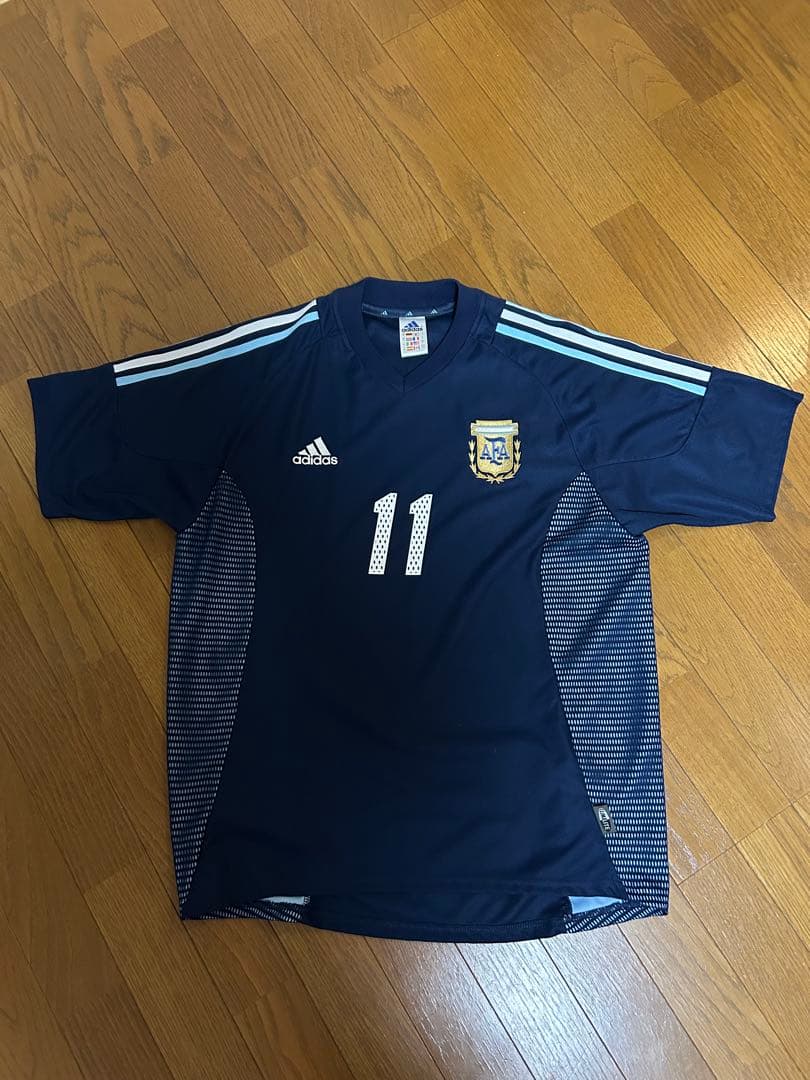 アルゼンチン代表　アウェイ　ベロン１１　日韓ワールドカップ