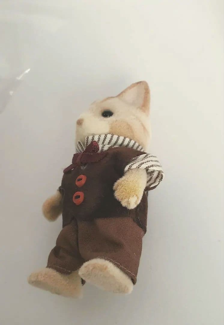 シルバニアファミリー　シマネコ　おじいさん　おばあさん　眼鏡あり