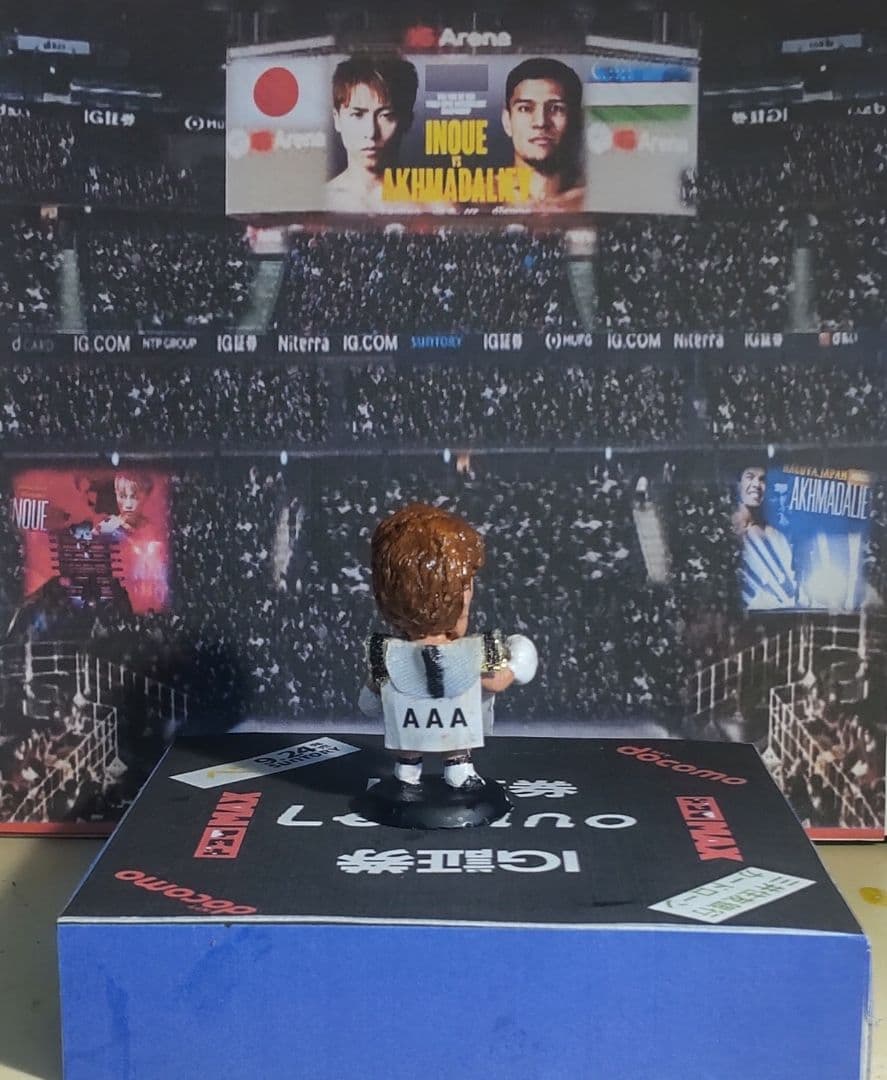 プロ格ヒーローズ　井上尚弥VSムロジョンアフマダリエフ　ボクシングフィギュア
