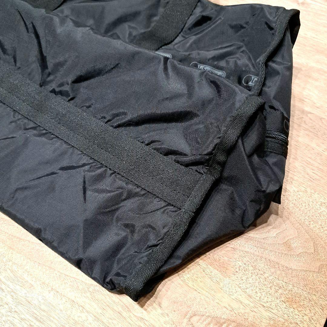 美品　レスポートサック　ボストンバッグ　黒　大容量　ポーチ付き