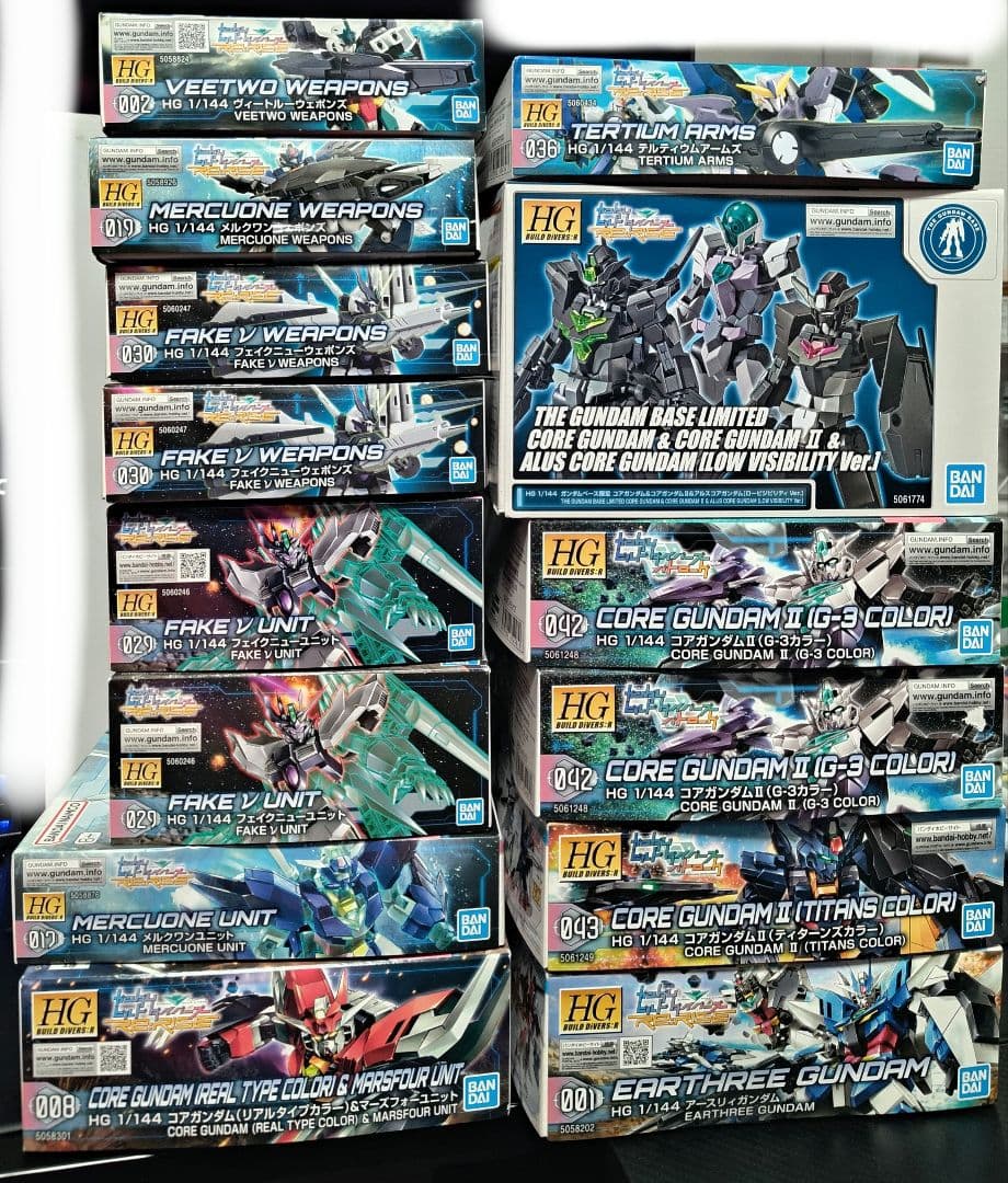 HG 1/144 コアガンダム 装備セット