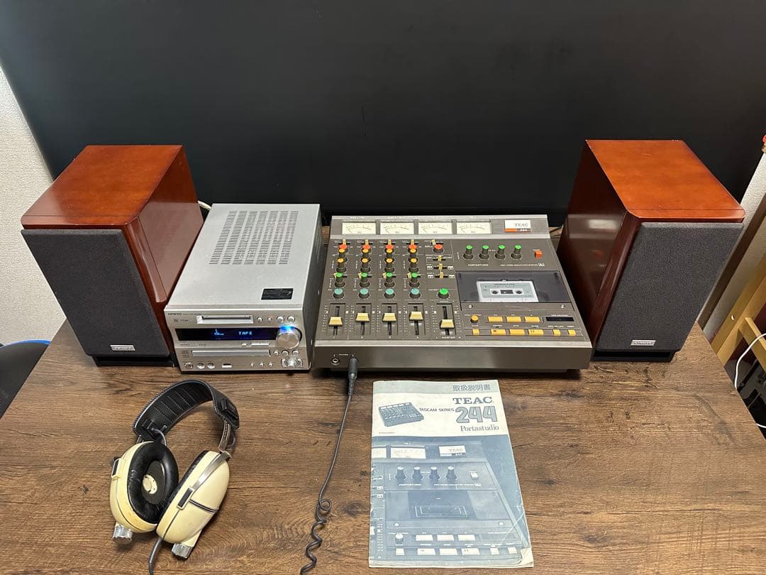 (実働品)TEAC 244 TASCAM ポータスタジオ　カセットMTR