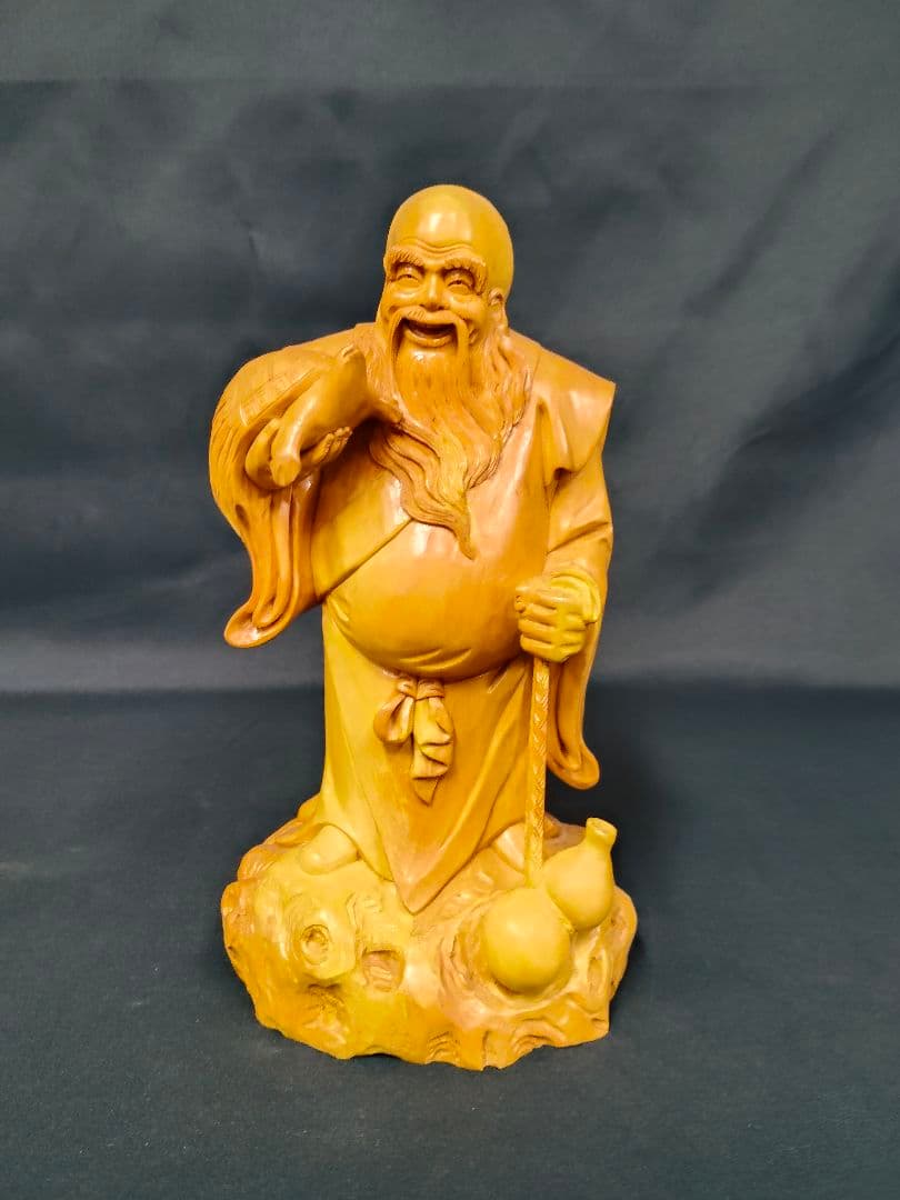 ​七福神 木彫り 置物 全7体揃い 恵比寿 大黒天 弁財天