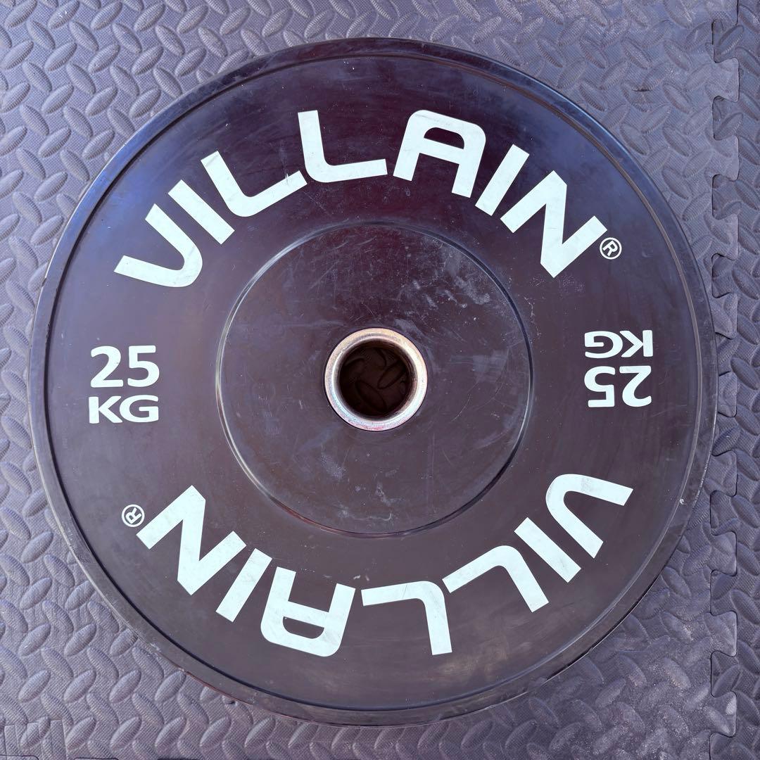 バンパープレート　VILLAIN ヴィラン　25KG MBC