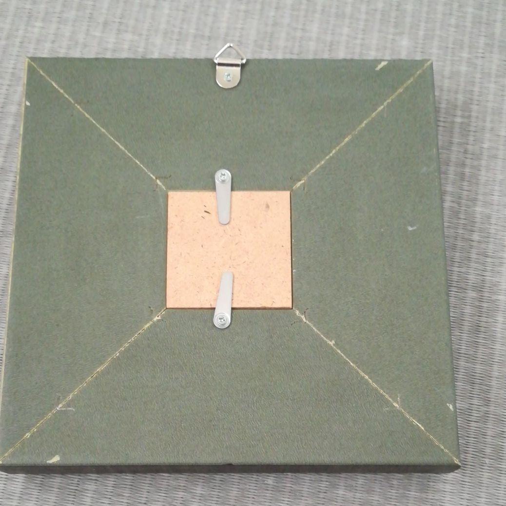 油絵　満月　桜