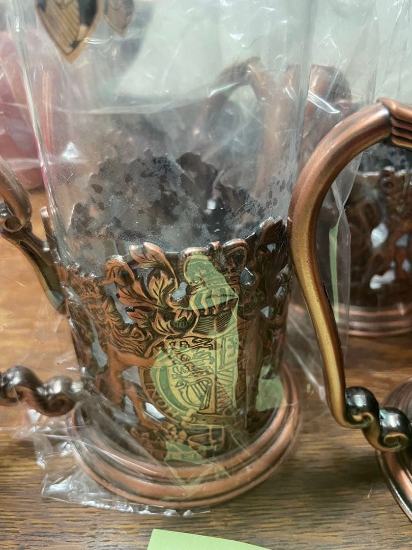 レトロコップ　ブリタニアシリーズ　銅　SPACE ROMANE  ビアージョッキ