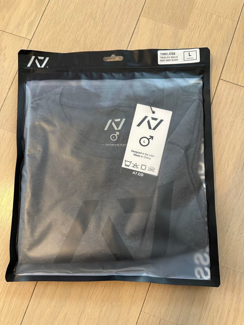 A7 バーグリップTシャツ　Lサイズ　メンズ