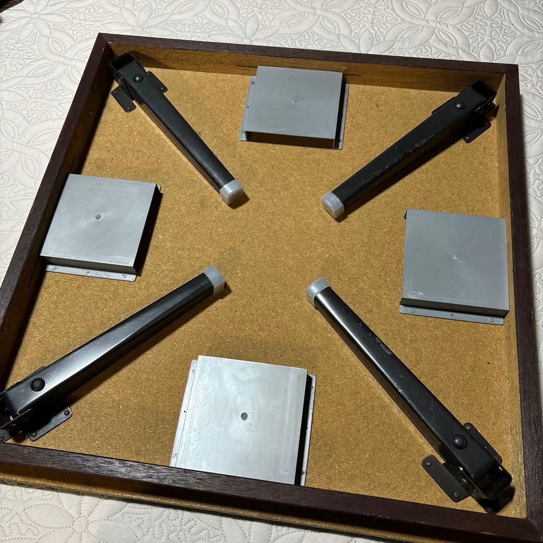 【牌王】麻雀セット 麻雀牌（大洋化学）　折りたたみ麻雀卓 ガイドブック付き