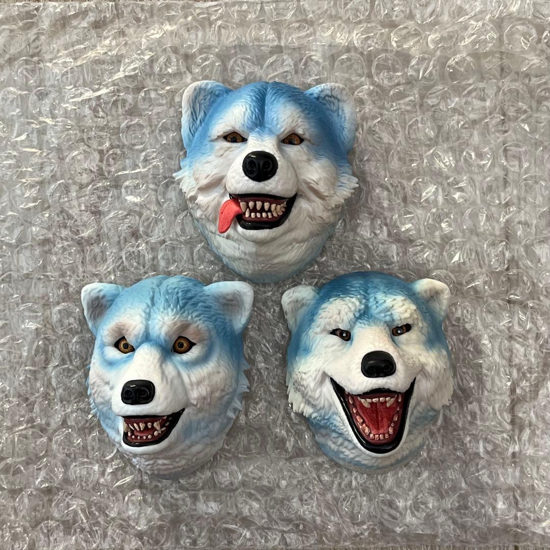 一番くじ MAN WITH A MISSION H賞 フェイスマグネット 3点