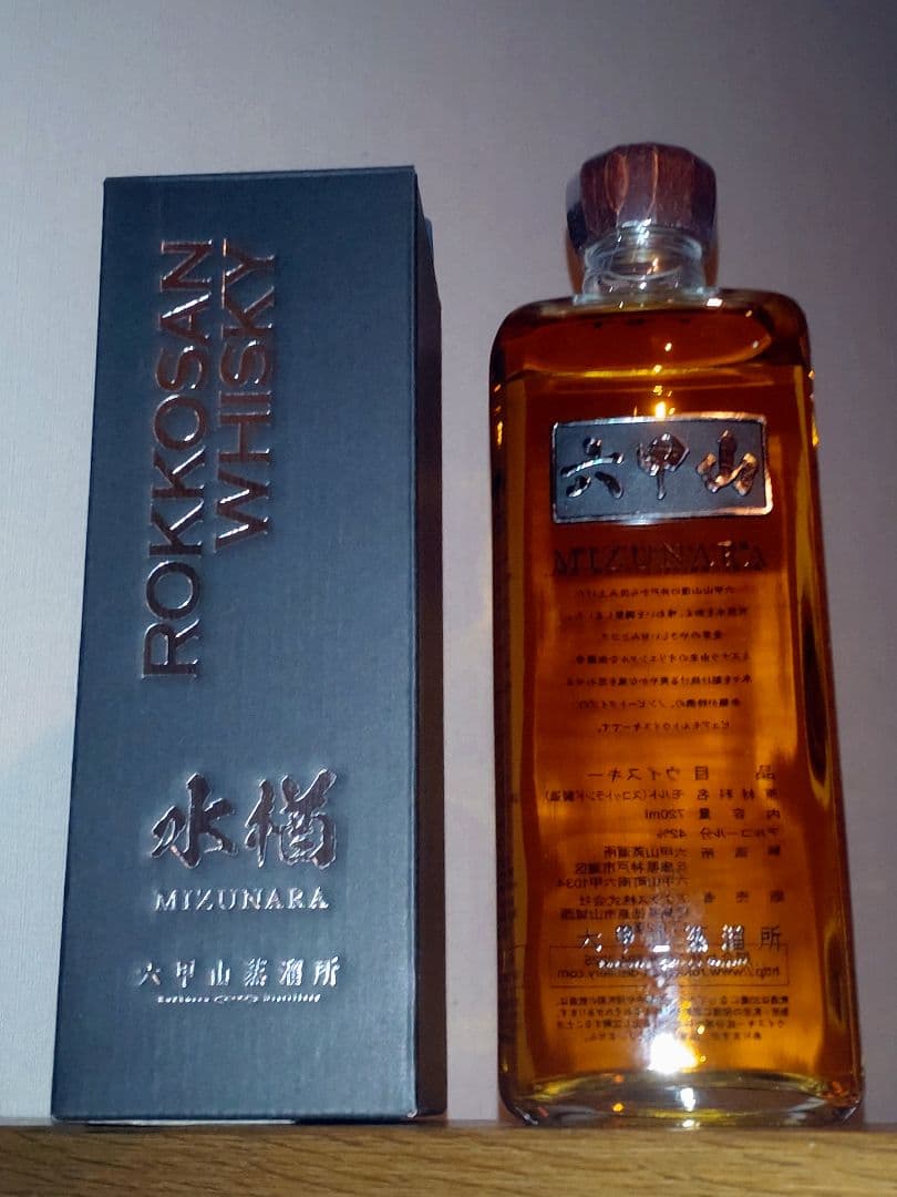 六甲山 ピュアモルトウイスキー MIZUNARA 720ml