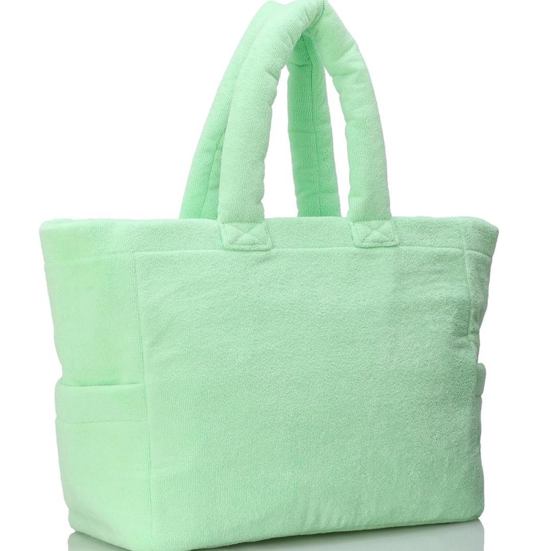 パーリーゲイツ パイルロッカーBAG 大容量 ロゴ刺繍 140 ペールグリーン系