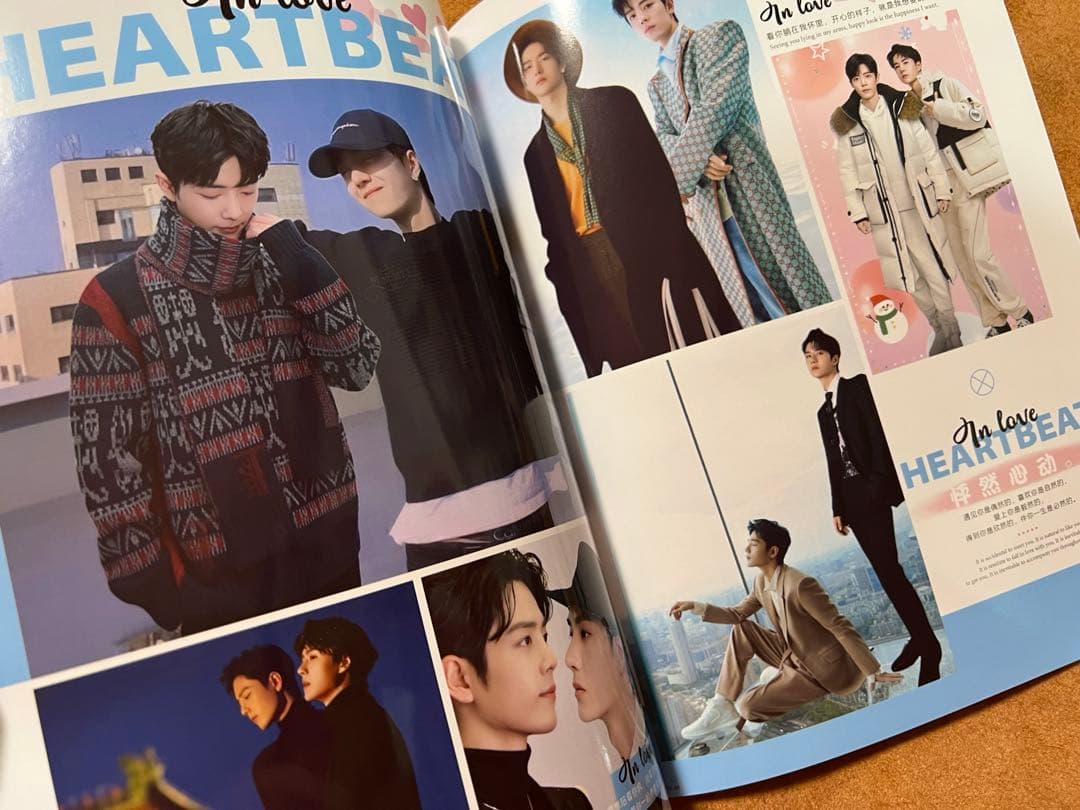 2799円陳情令 王一博肖戦写真集 博君一肖合成写真集①