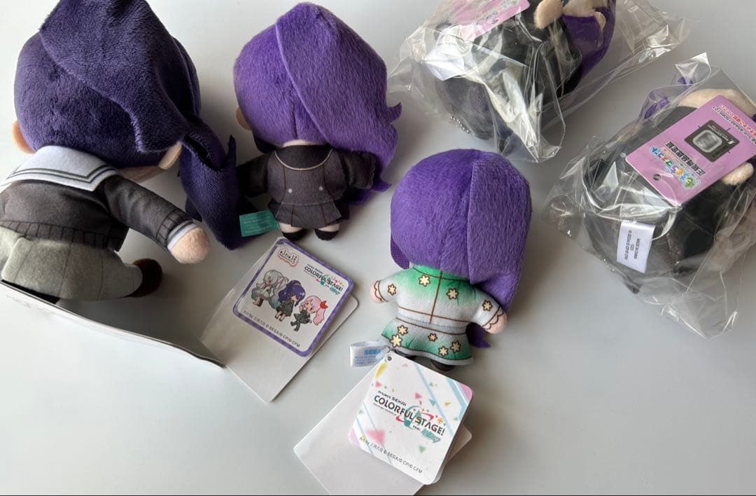 プロセカ　朝比奈まふゆ　モアプラス/ふわぷち マスコット ぬいぐるみ　まとめ売り