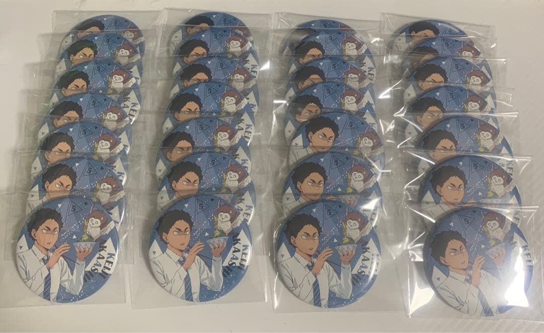 ハイキュー!! Yummyマスコットトレーディング缶バッジ赤葦京治 28個セット