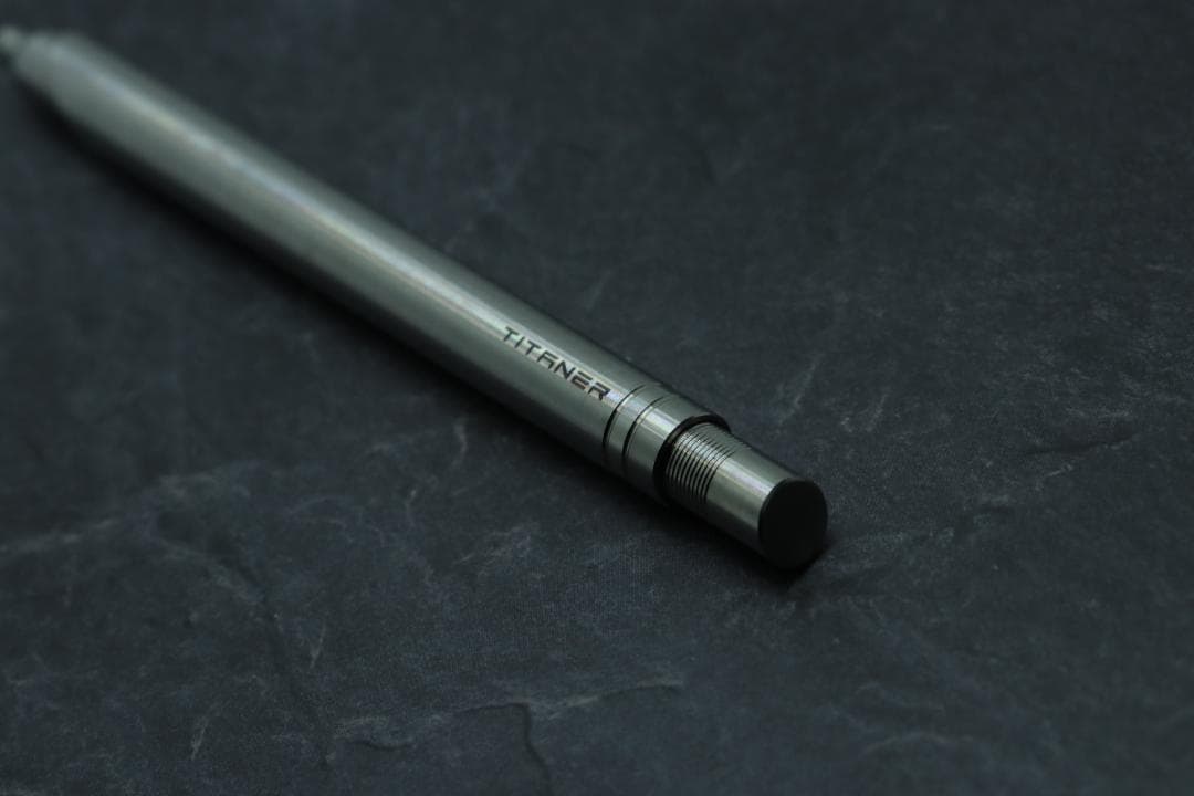 Titaner TC-4チタン製ツイスト式ボールペン