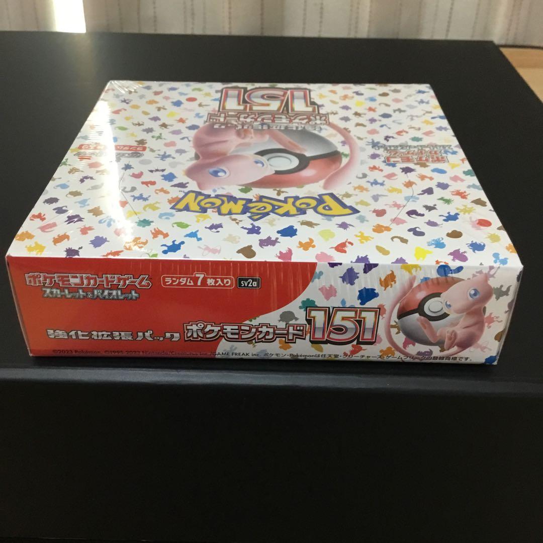 ポケモンカード 151 未開封BOX シュリンク付