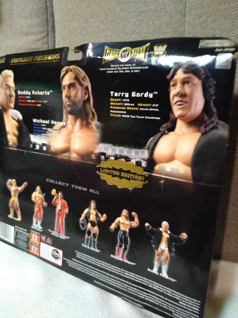 開封品　貴重！WWE クラシック限定版！全日　テリー・ゴディ&マイケル・ヘイズ