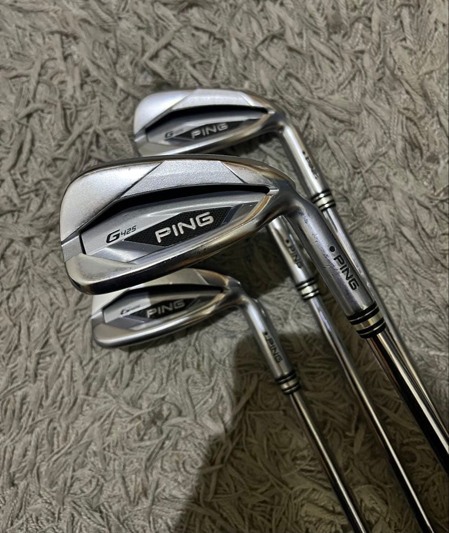 PING ピンG425 アイアン4本セット 7-W