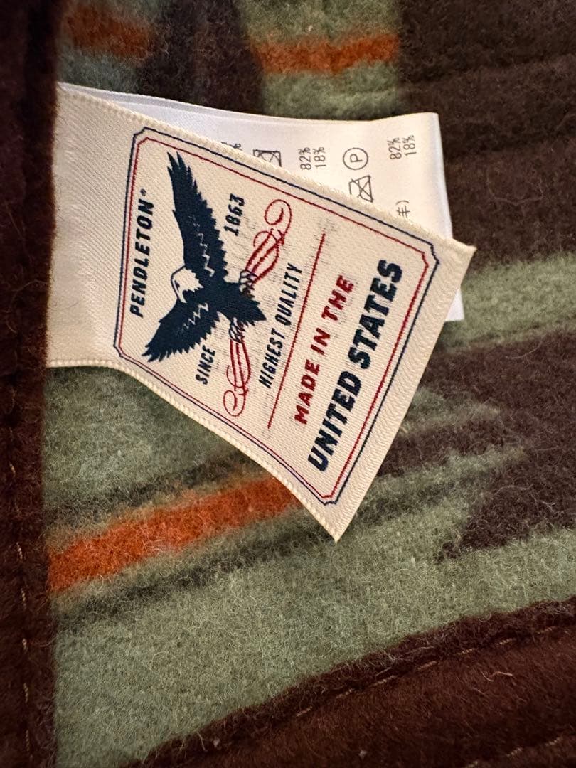  peak Pendleton ウールブランケット