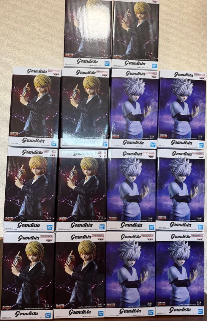 Grandista まとめ売り クラピカ8体 キルア6体