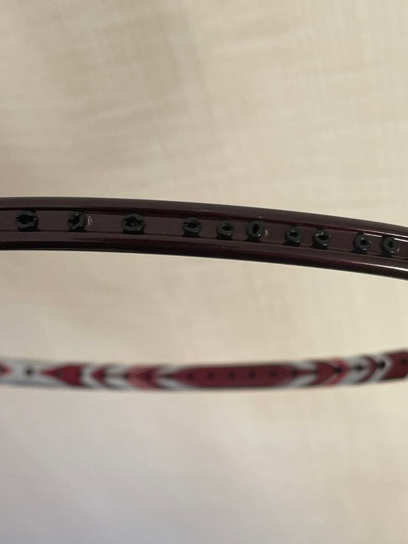 YONEX アストロックス100zz 3u5クレナイ超希少‼️バドラケ(ヒビあり)