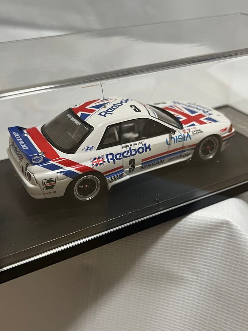 ミニカー hpi Reebok Skyline GTR 1991 Tukuba BNR32