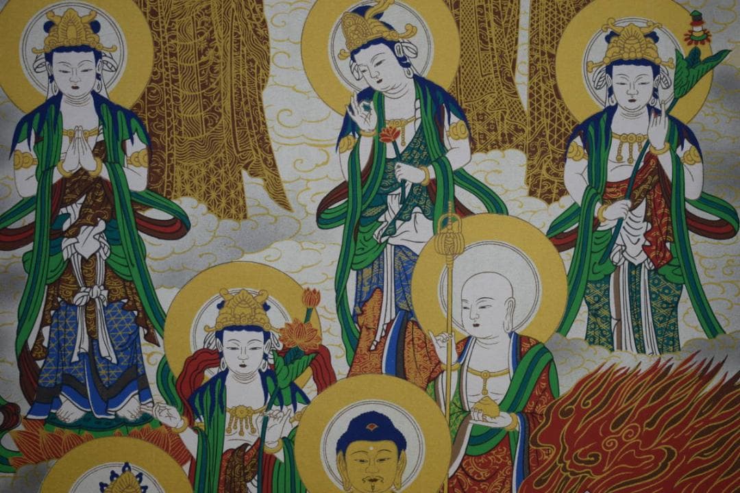 真作/出雲国十三仏霊場/布袋屋掛軸HF-480