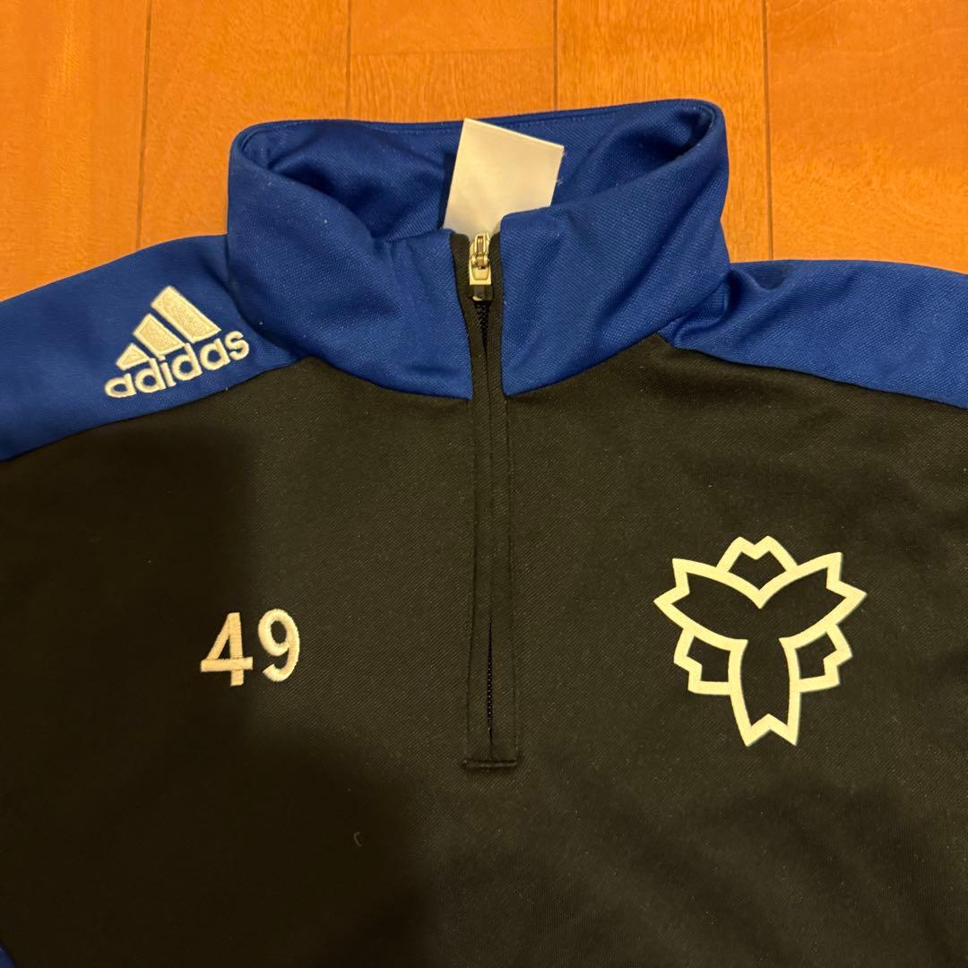 ヨシヨシ様限定日本体育大学学友会サッカー部　ジャージ上下　S アディダス