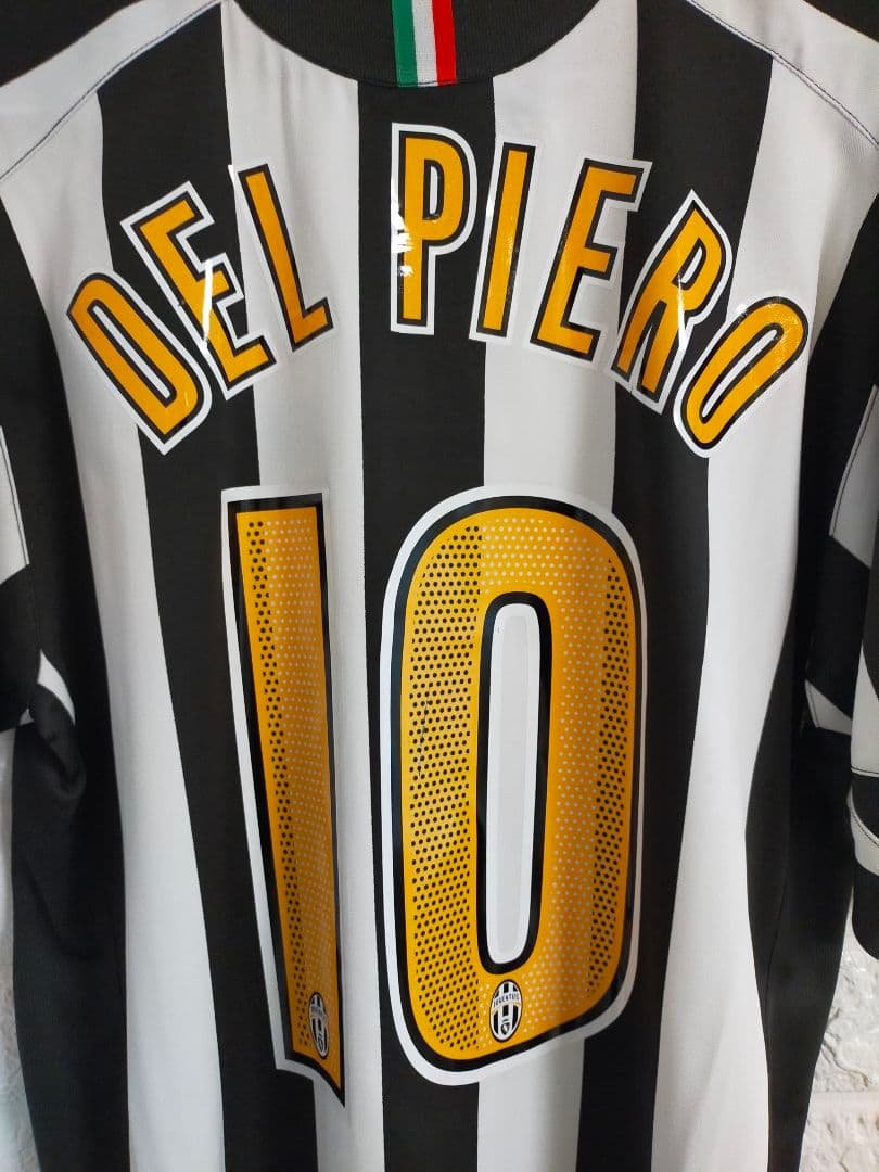 【新品未使用 】デルピエロ ユベントス 旧エンブレム 当時物 Mサイズ