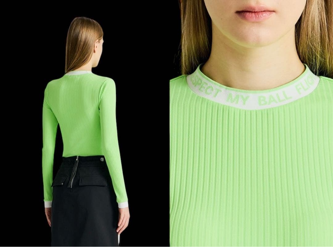 新品未使用☆新作☆G/FOREジーフォアレディースシャツ sizeSグリーン