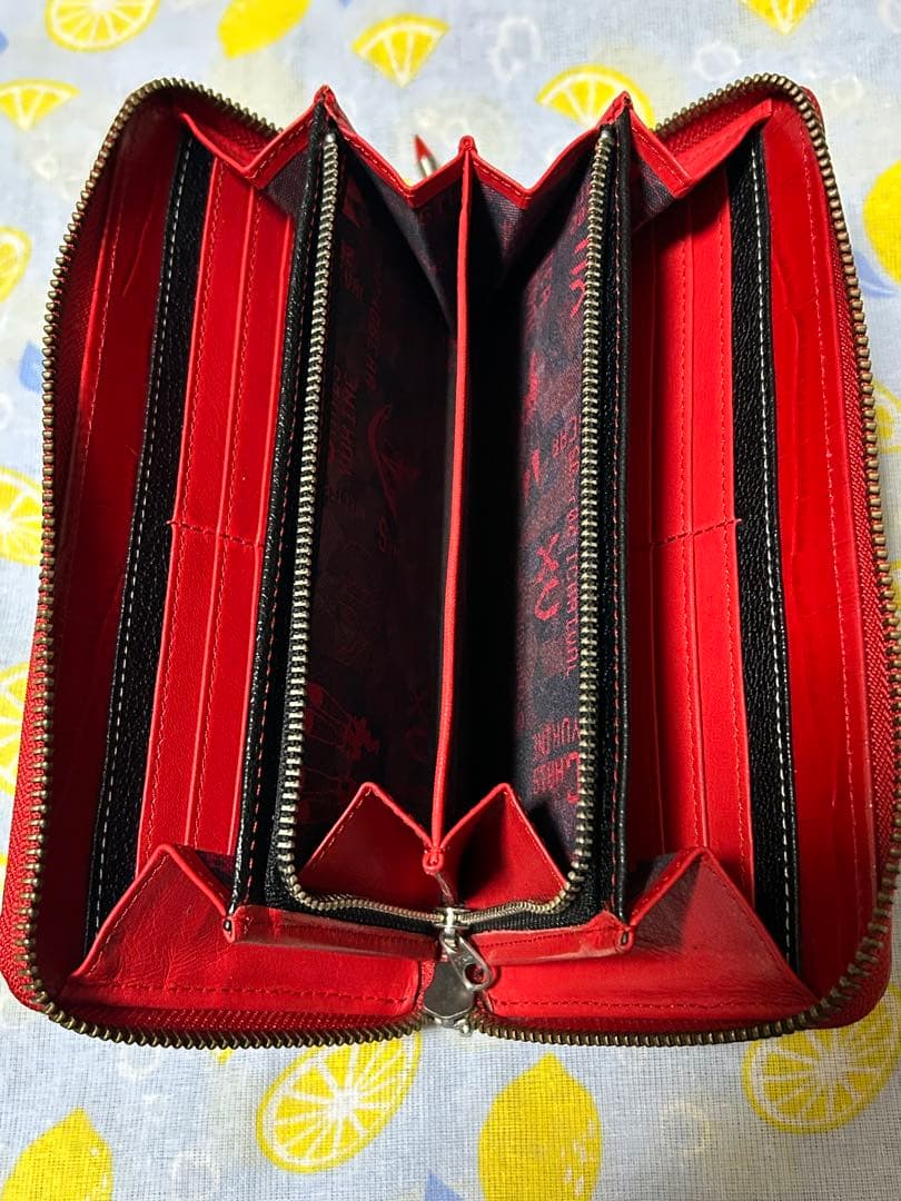 た*ー様 戦姫絶唱シンフォギアXV×SOLWA 本革長財布 クリスver.アクス