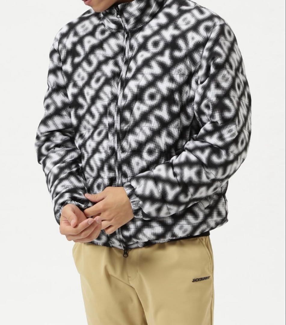 新品 パーリーゲイツ ジャックバニー 薄中綿ブルゾン(5)L/黒P 最新モデル