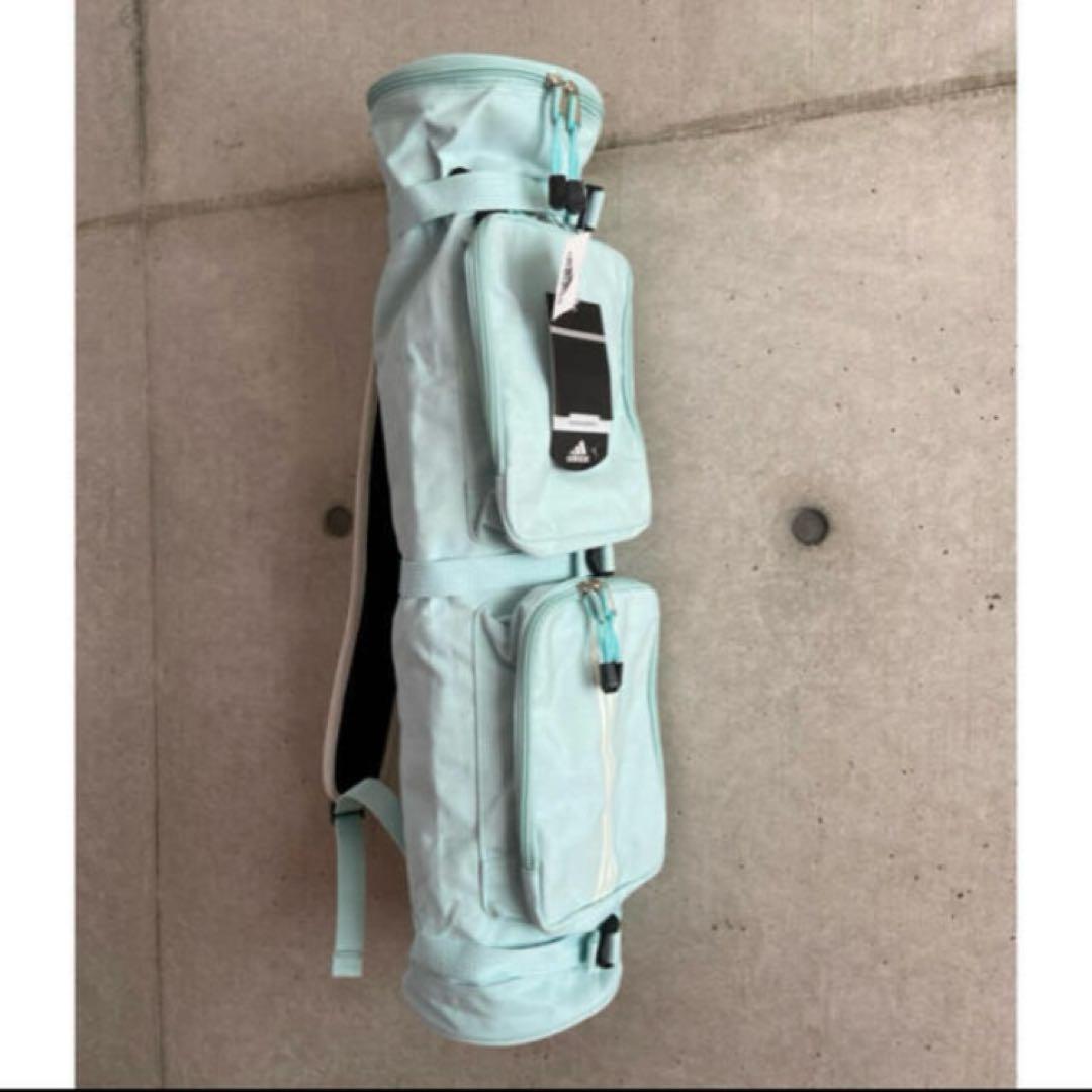 ★adidas★YOGA ヨガバッグ ヨガ マット バッグ ブルー 水色 新品
