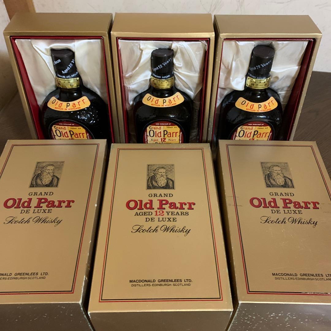 新品未開封　Old Parr 12年 スコッチウイスキー 3本セット