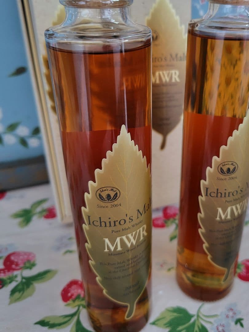 イチローズモルト ミズナラウッドリザーブ　箱付き　MWR 200ml 2本