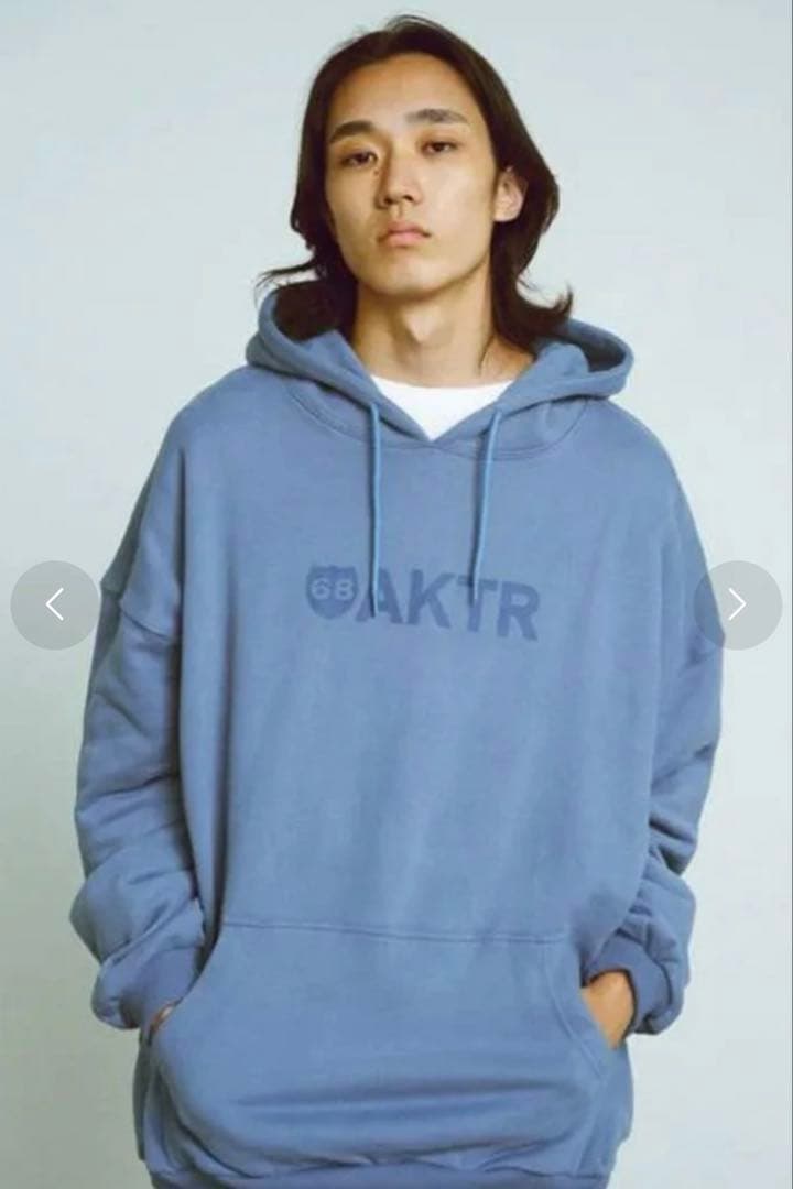 68×AKTR SWEAT HOODIE BL 新品未使用